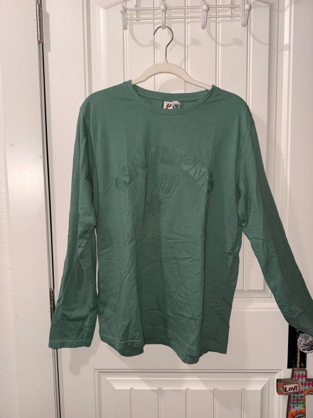 San Antonio Green Long Sleeve Kids' Tee